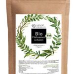 Bio Flohsamenschalen - Premium Qualität: Laborgeprüft, 99+% Reinheit, zertifiziert Bio. Vegan. Low-Carb. Ballaststoffreich. Glutenfrei. Ohne Zusätze. Nachhaltig angebaut - 500g Beutel  